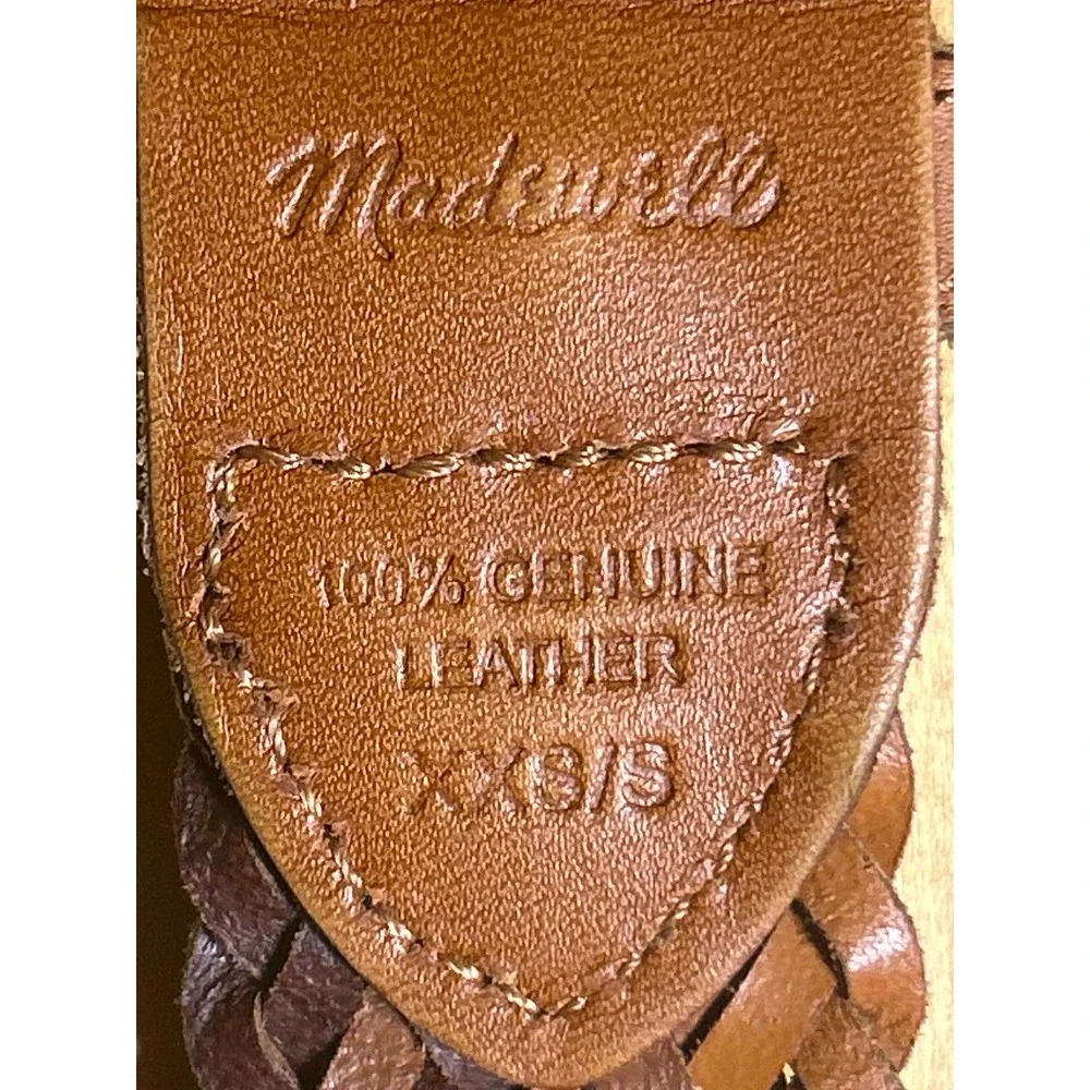 Madewell braided leather